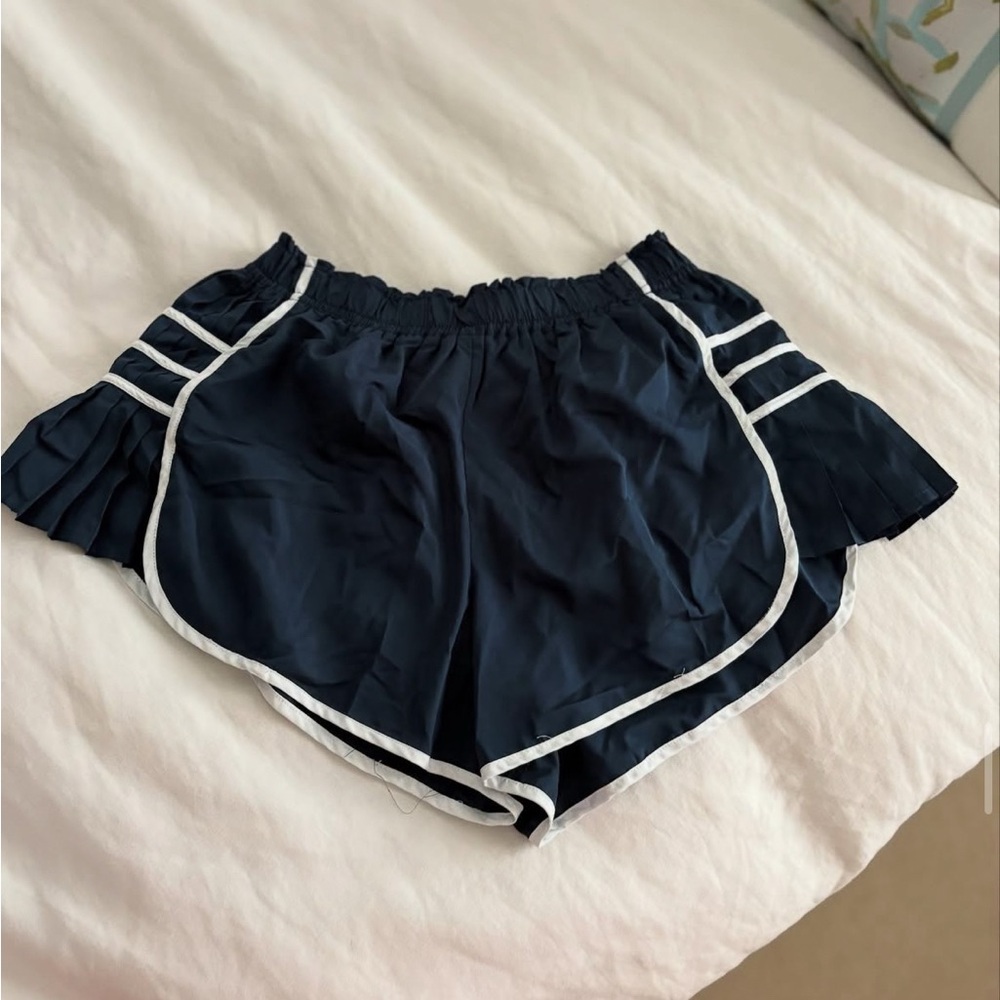 FP Movement by Free People Dark Blue Shorts with White Trim